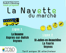 La navette du marché La navette du marché